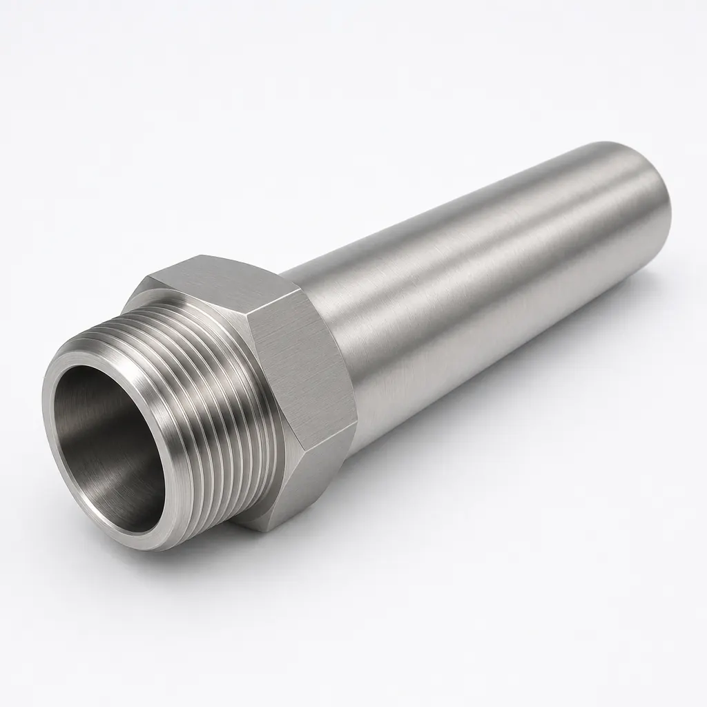 Large bore thermowell