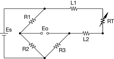 2-wire RTD circuit diagram