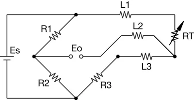 3-wire RTD circuit diagram